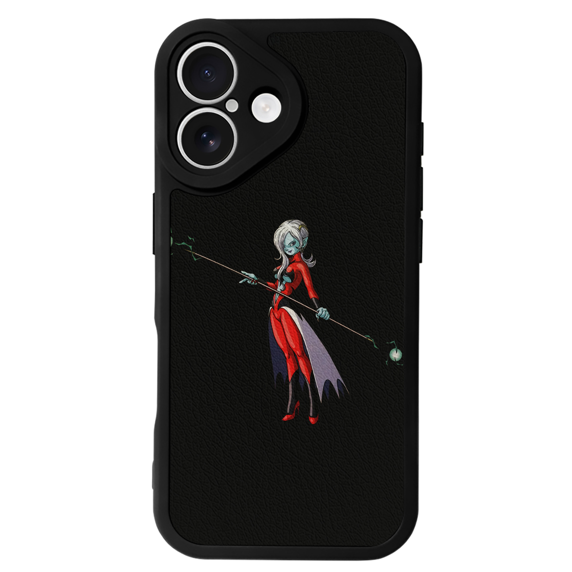 （画像用） ドラゴンボール DRAGON BALL 【iPhone 16シリーズ対応】シリコンスマホケース（レザー調） 材質：シリコン